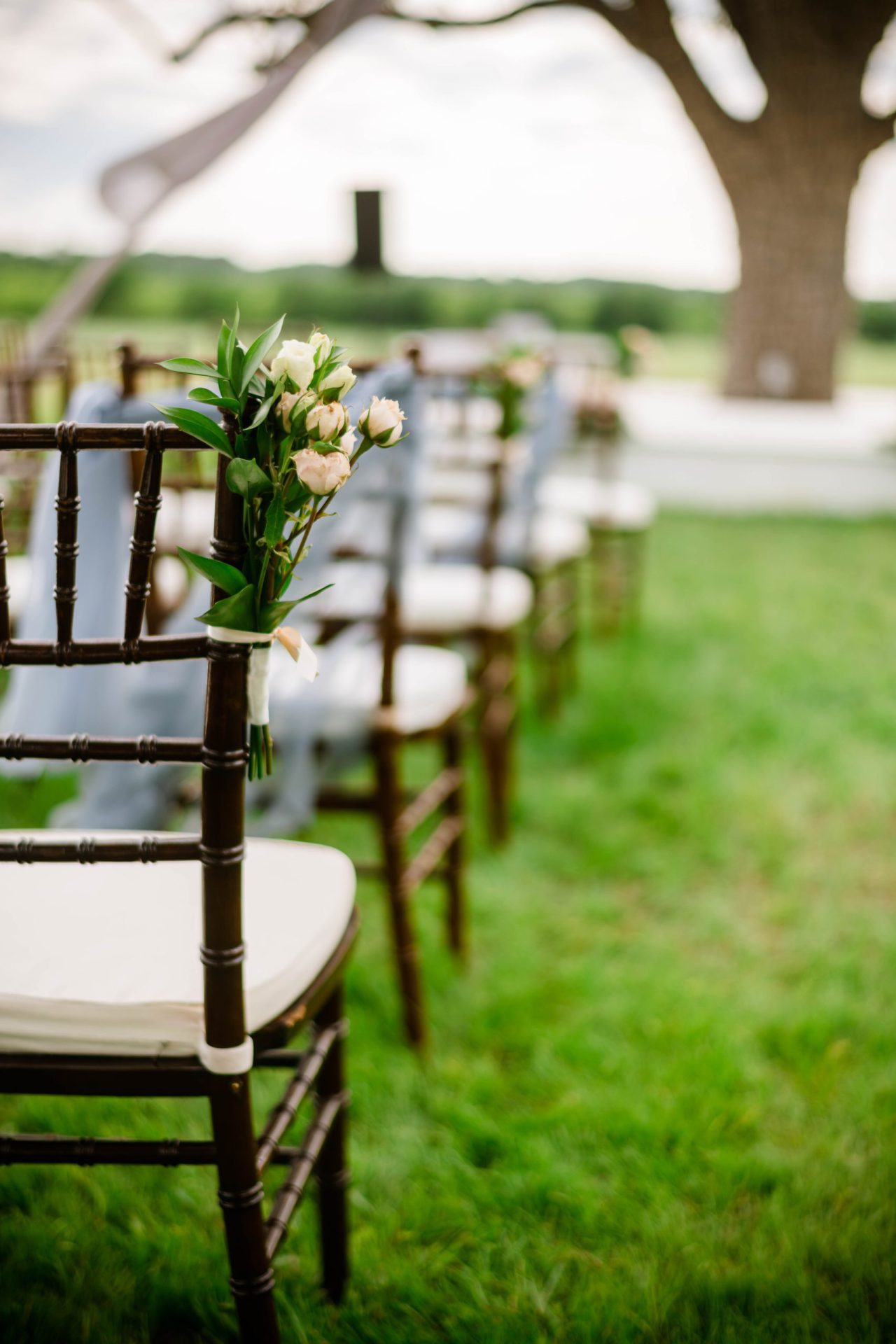 Wedding ceremony at Luna Gardens