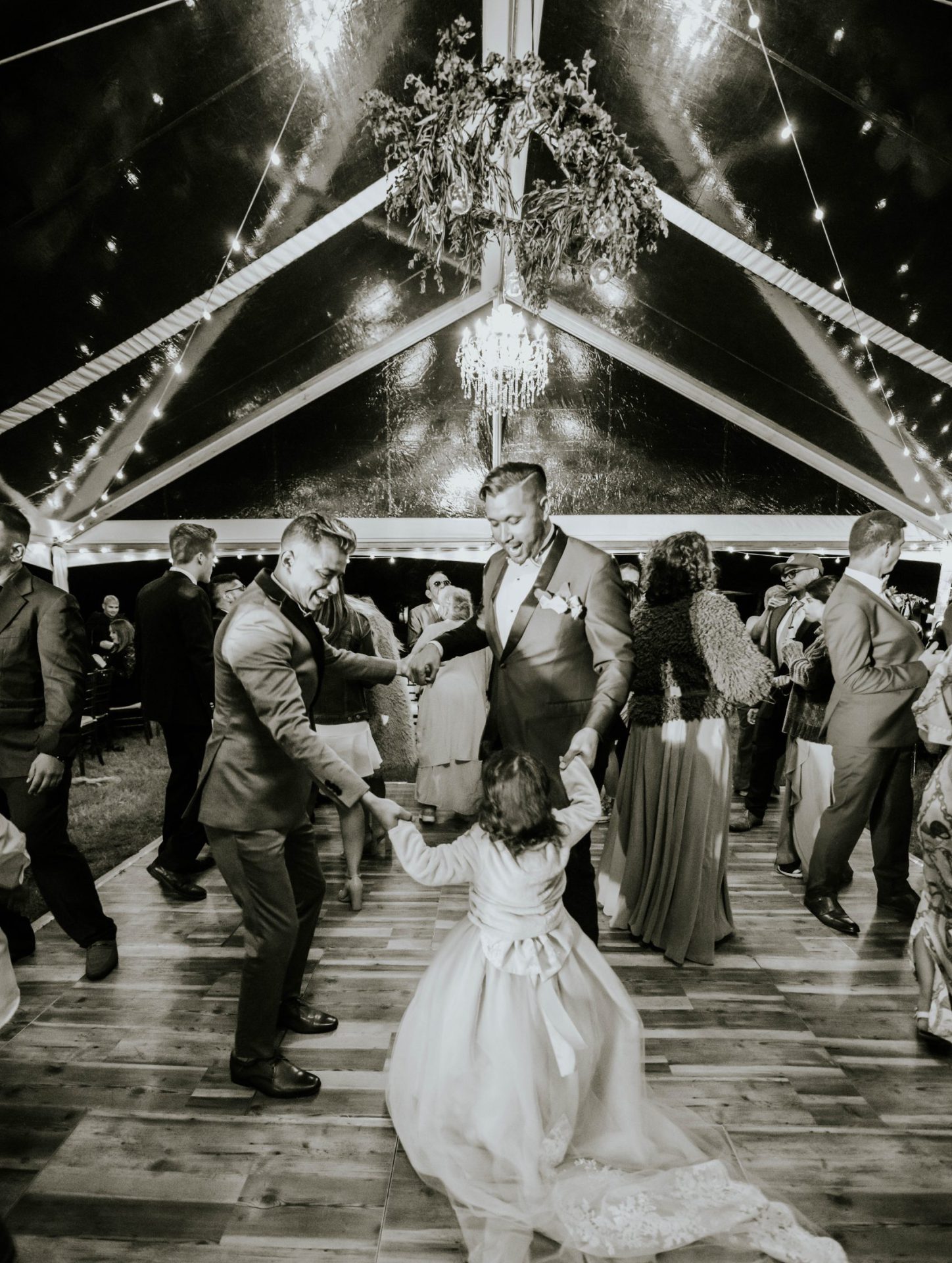 Wedding reception at Luna Gardens